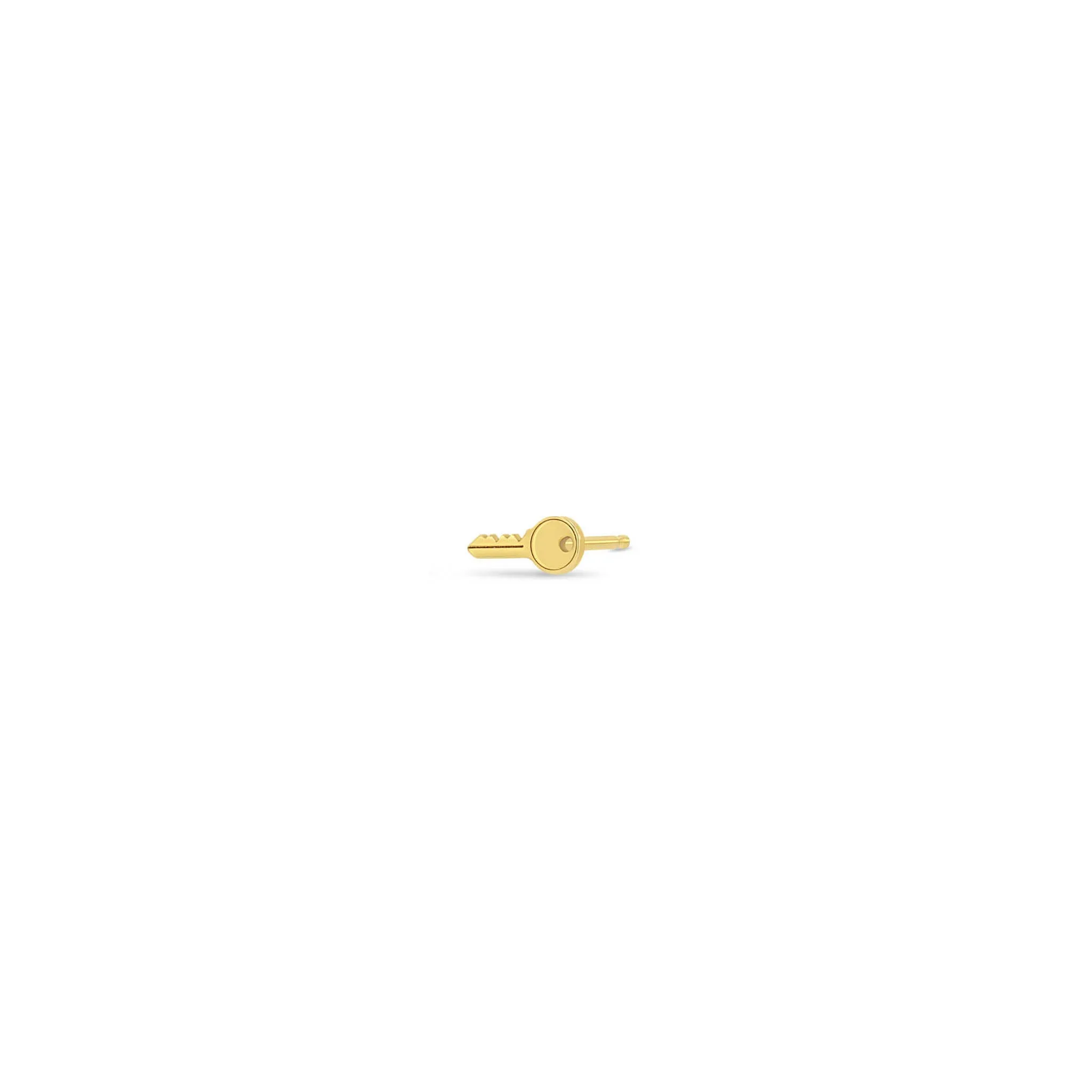 14k Itty Bitty Key Stud