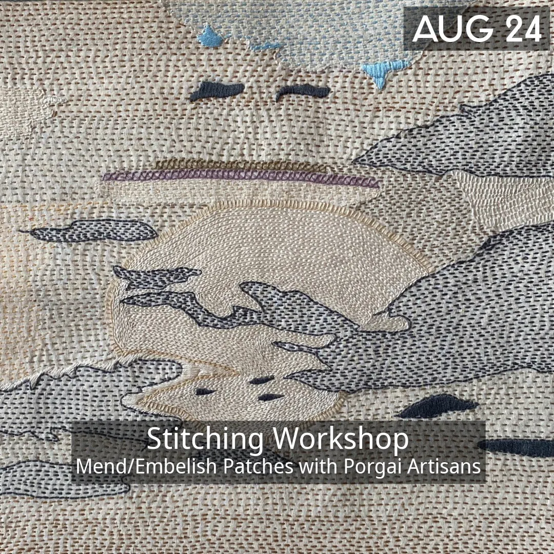 24th Aug: Stitching Workshop - Mending/Embellished Patches