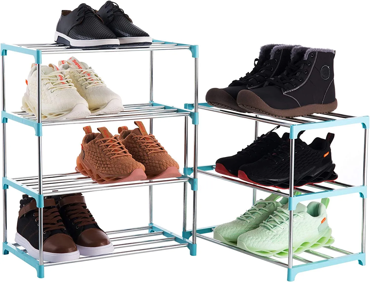 3-Tier Stackable Small Shoe Rack