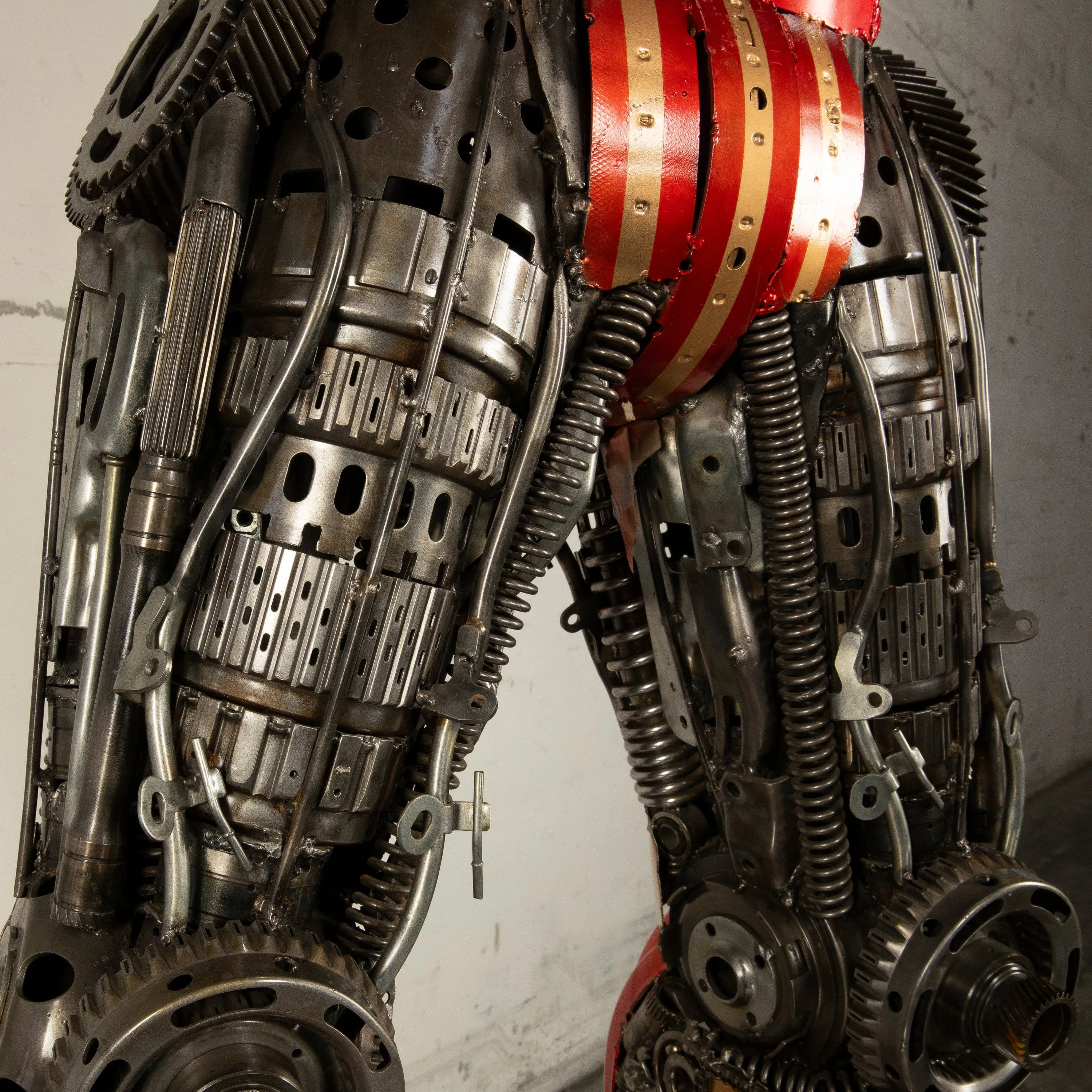 79 Iron Man Inspired Recycled Metal Art Sculpture