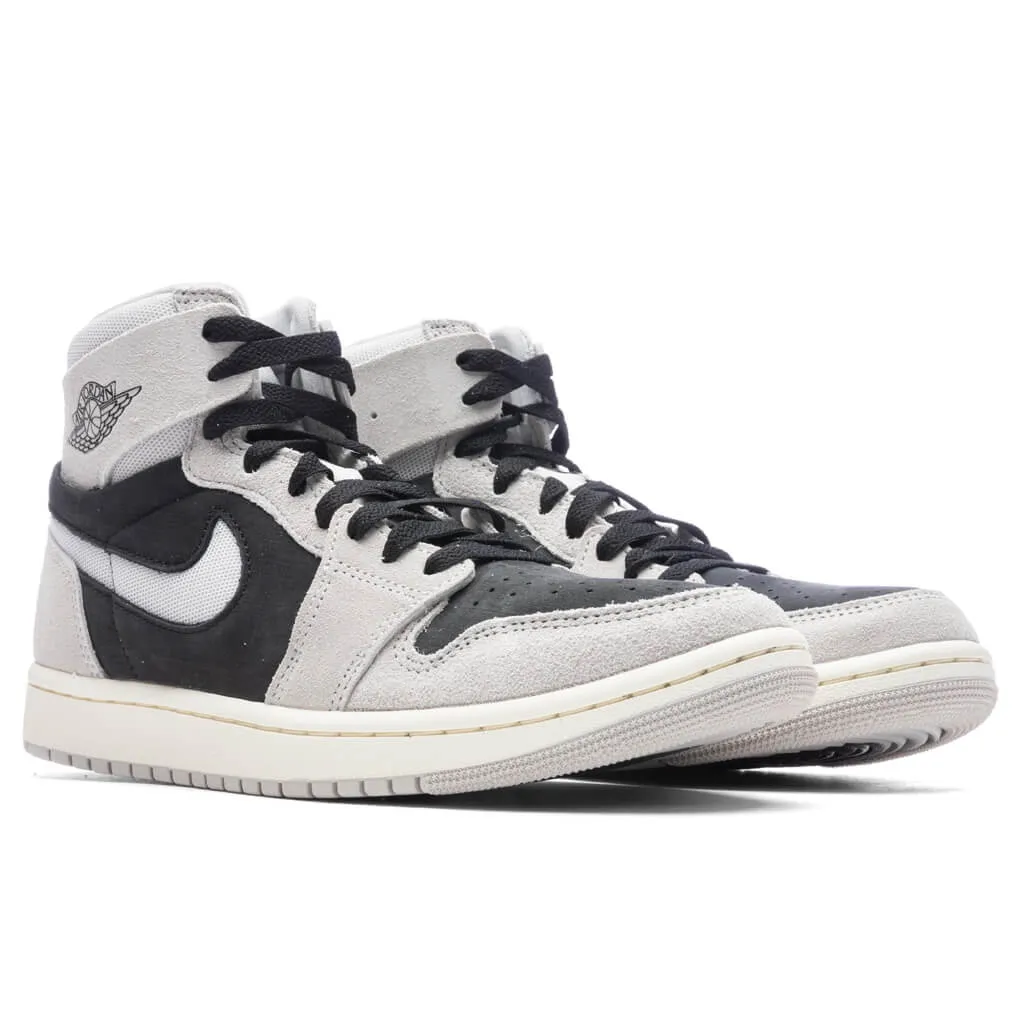 Air Jordan 1 Zoom CMFT 2 Women's - LT Iron Ore/Neutral Grey/Black