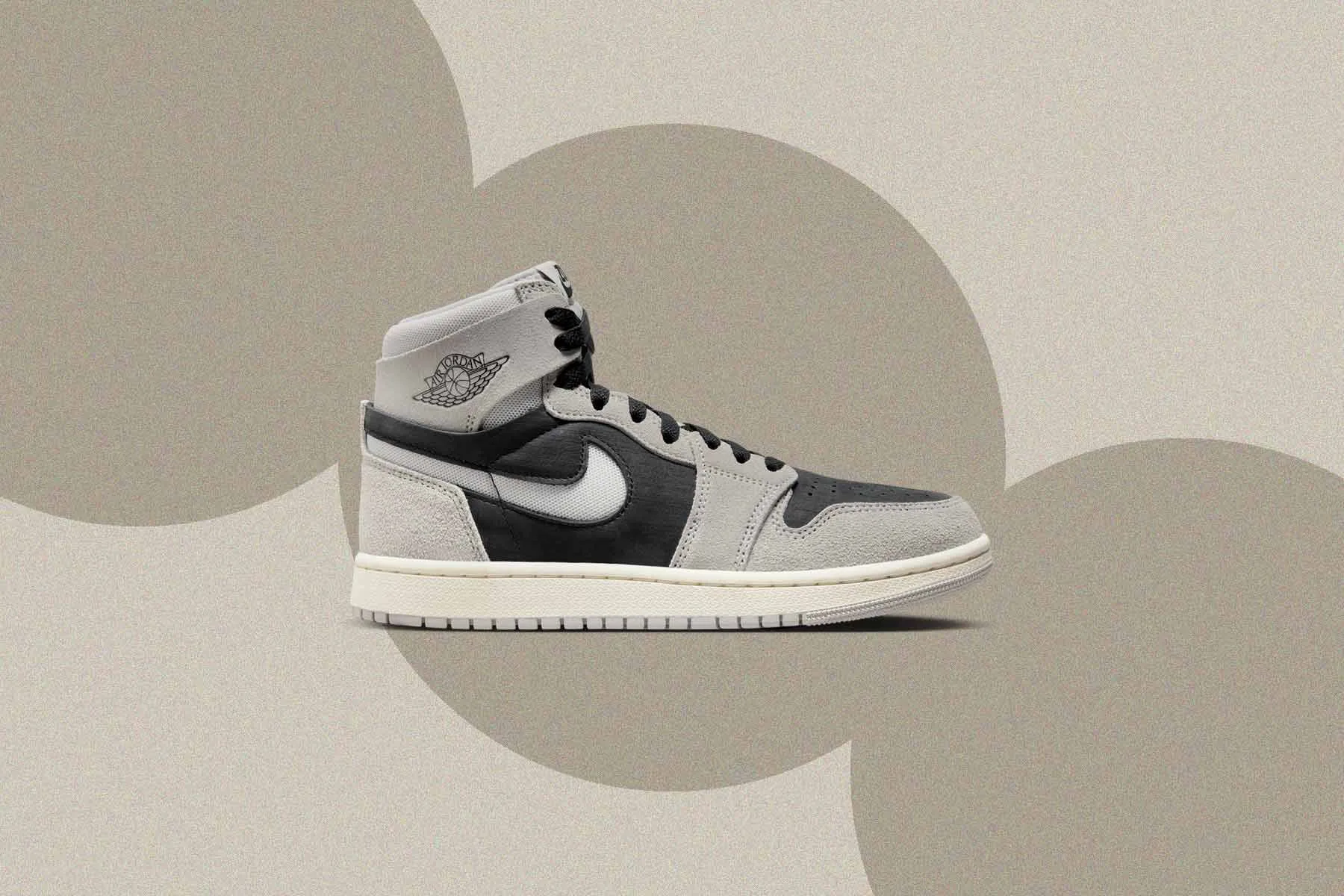 Air Jordan 1 Zoom CMFT 2 Women's - LT Iron Ore/Neutral Grey/Black