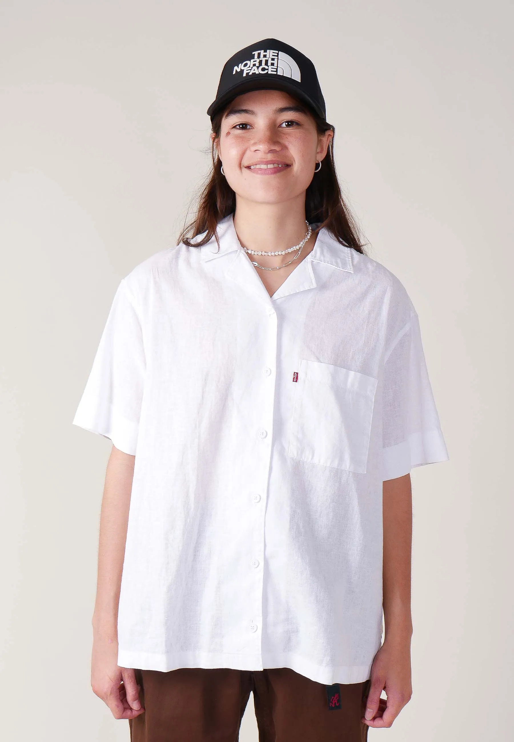 Ari Short Sleeve Shirt - Bright White