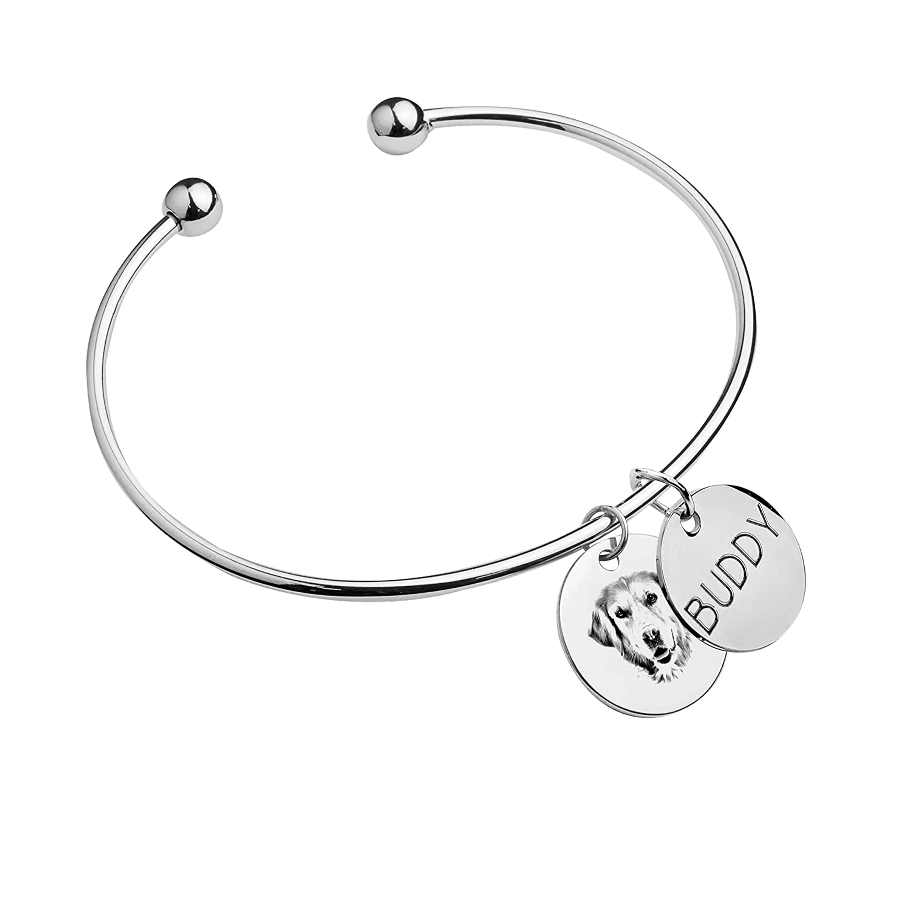 Bailey Pet Portrait Bracelet