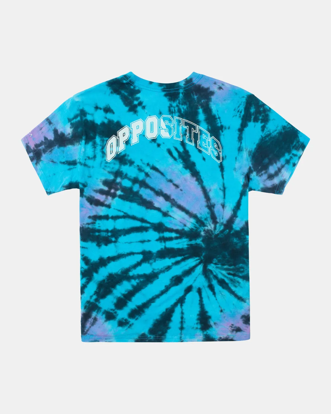 Big Split T-Shirt - Black Tie Dye