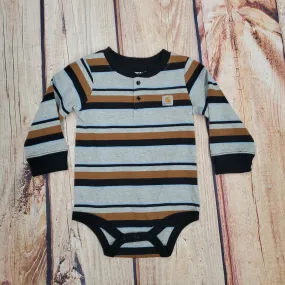 Carhartt Long Sleeve Stripe Henley Onesie