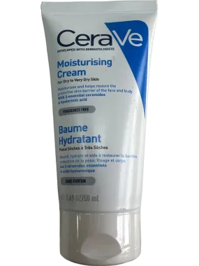 CeraVe Moisturising Cream for Dry to Very Dry Skin 50ml