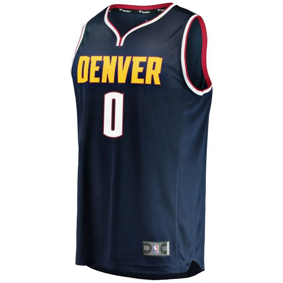 Denver Nuggets Isaiah Thomas Fanatics Branded Replica Fast Break Icon Jersey Kids - Blue | Ireland S0885W7