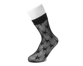 Fishnet Star Crew Sock