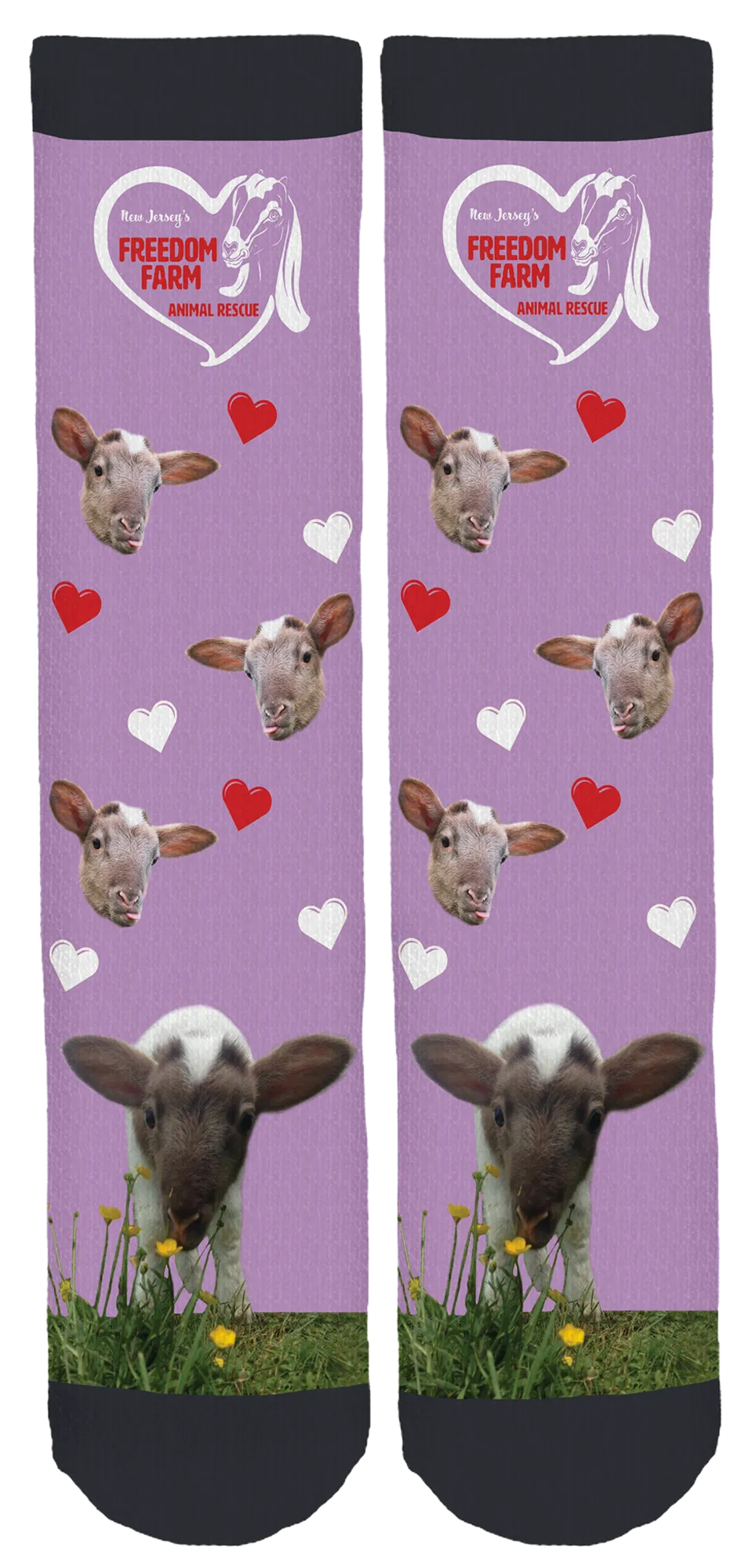 Freedom Farm Animal Rescue Crew Socks