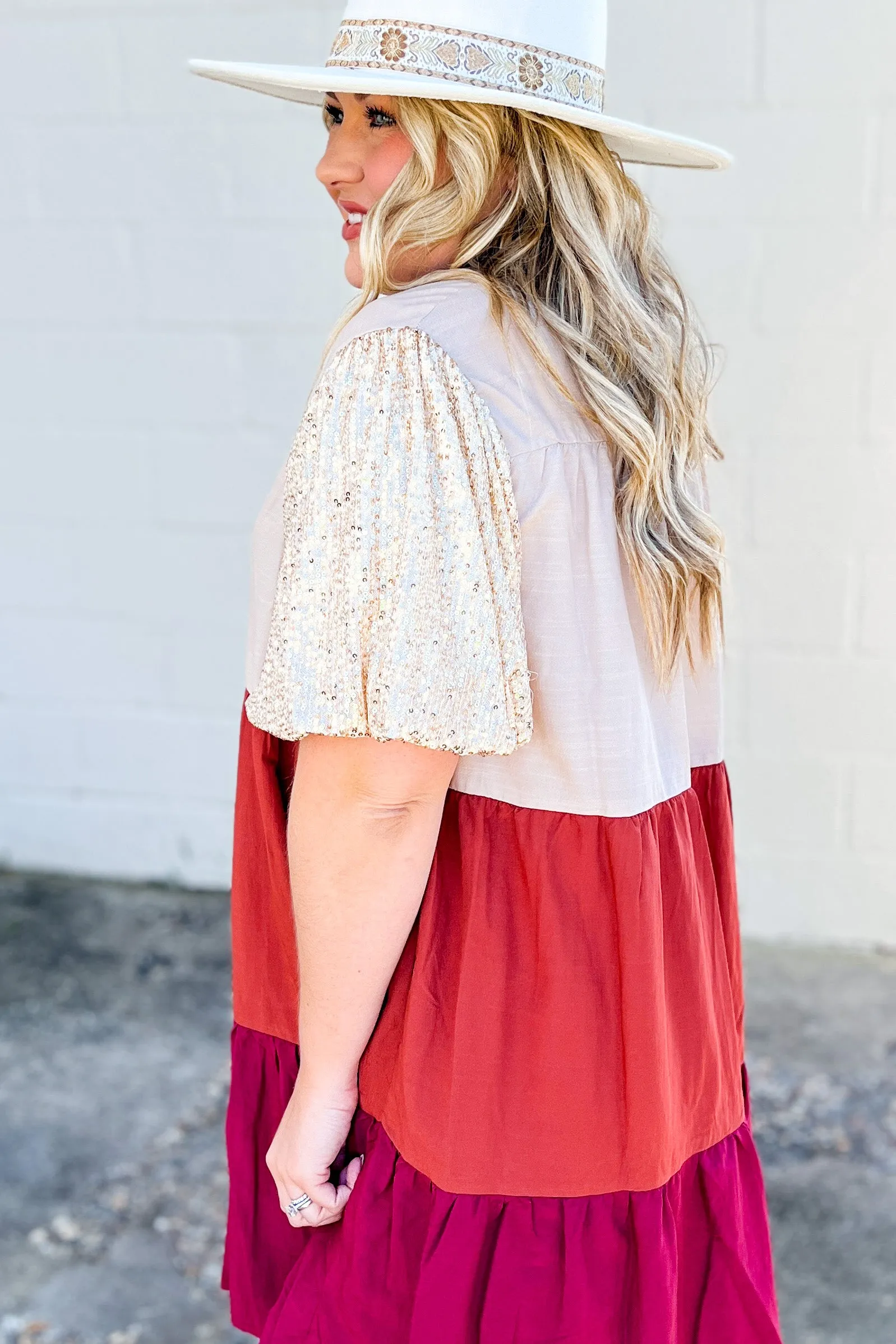 Hello Darling Color Block Dress