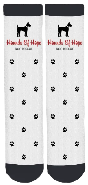 Hounds of Hope Crew Socks