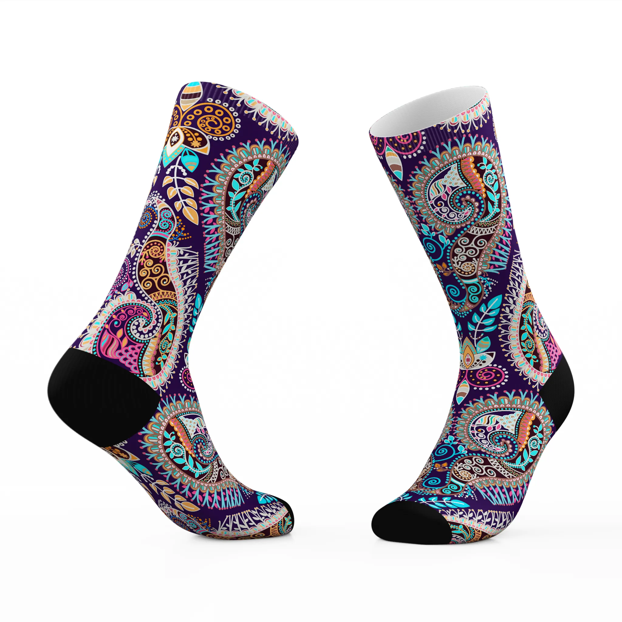 Indian Damask Socks