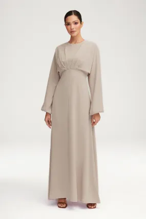 Karina Dolman Sleeve Maxi Dress - Stone