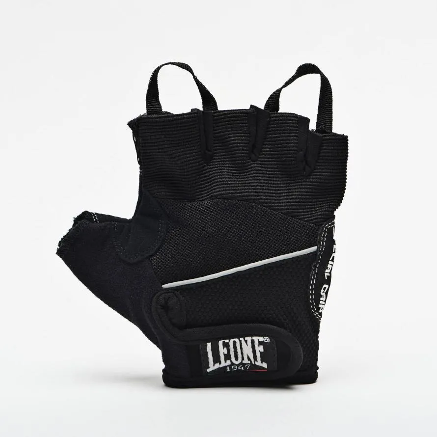 Leone Gym Glove body Building AB712 black