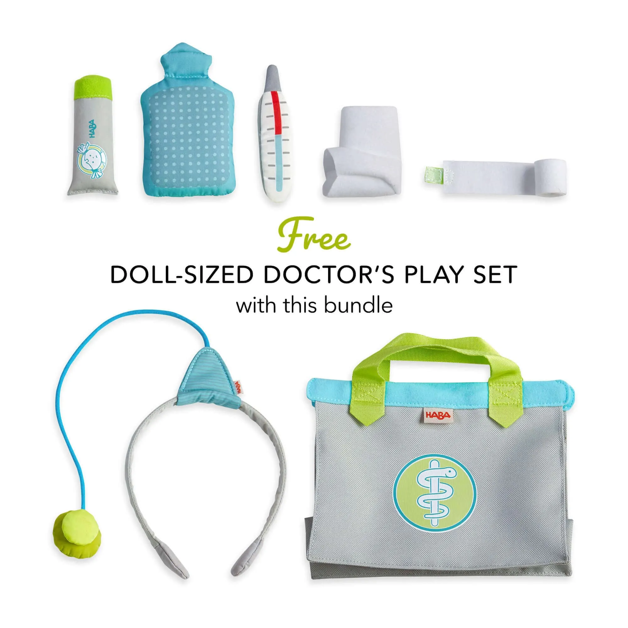 Maxime on the Go: Deluxe Baby Doll Bundle