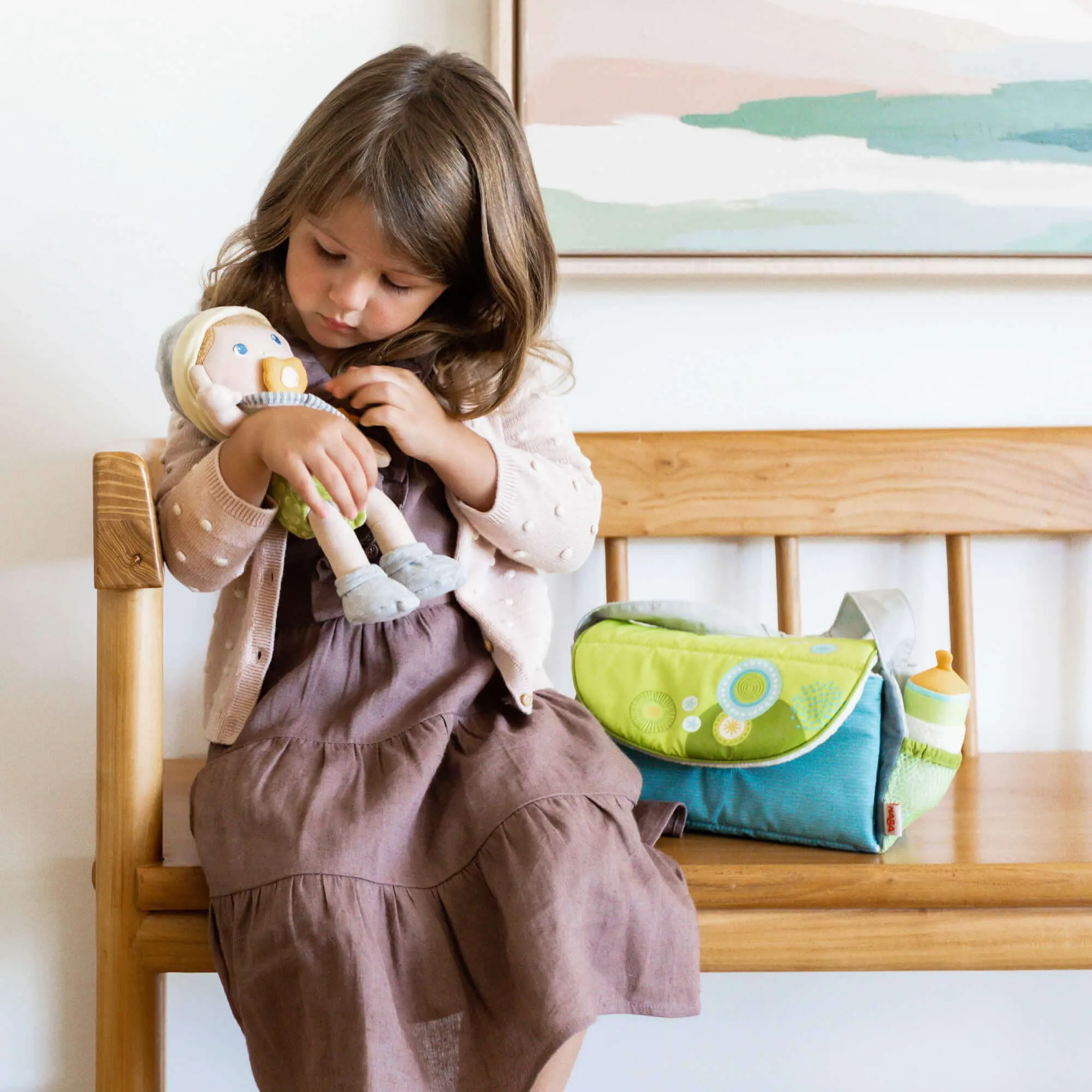 Maxime on the Go: Deluxe Baby Doll Bundle