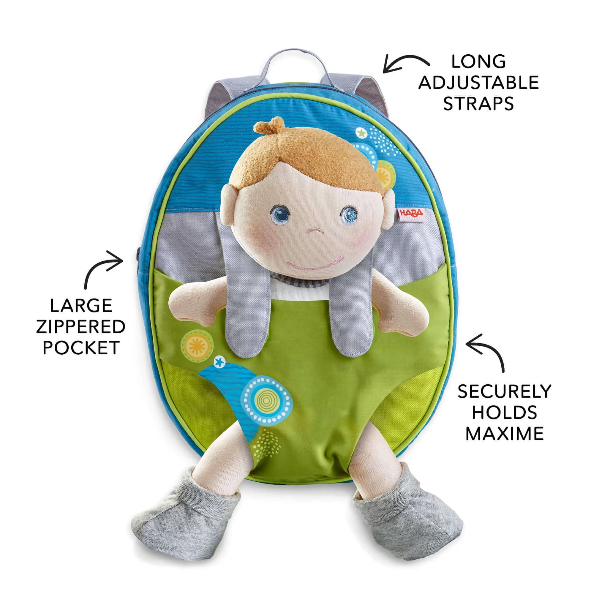 Maxime on the Go: Deluxe Baby Doll Bundle