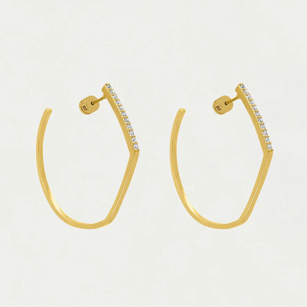 Midi Spire Hoops