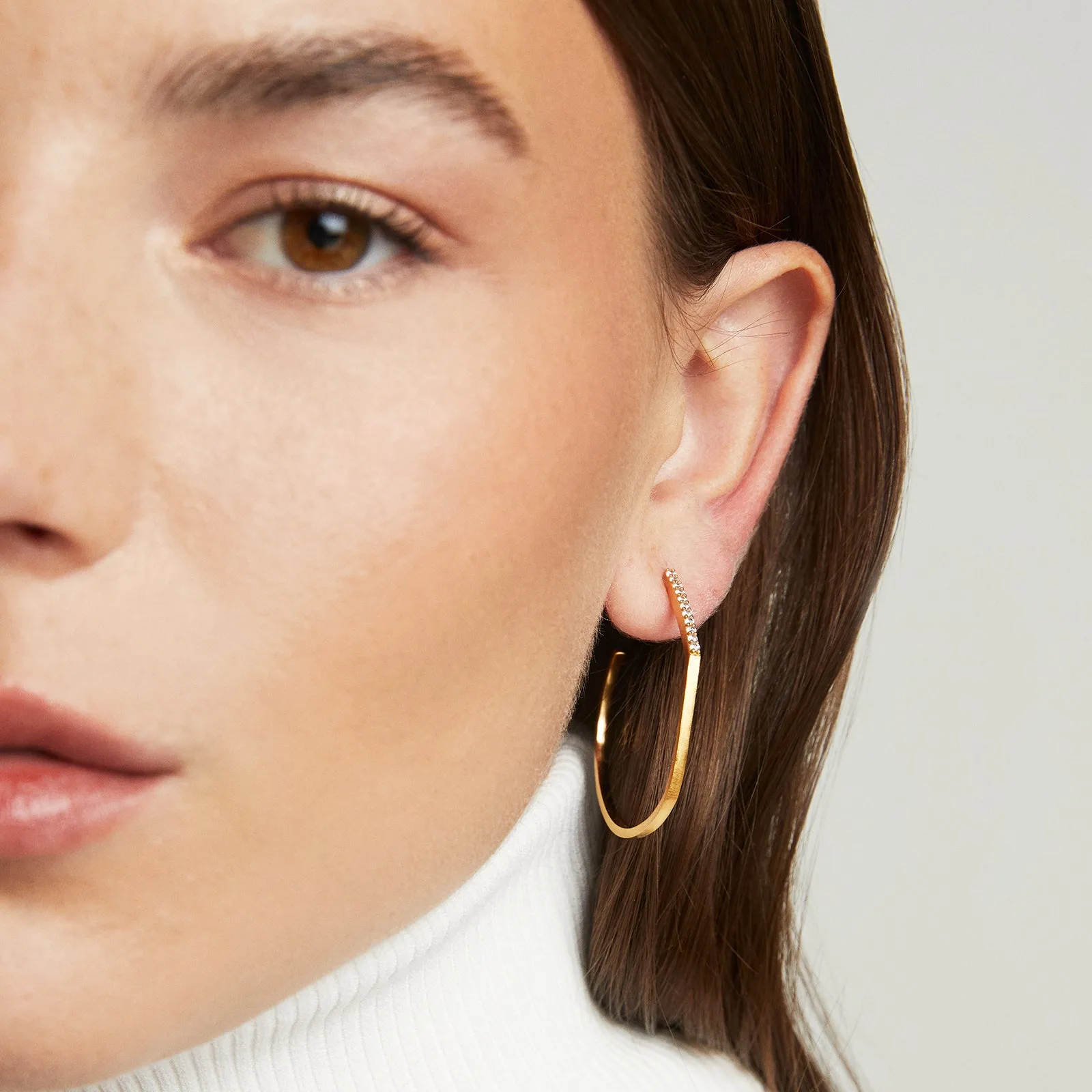 Midi Spire Hoops