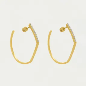 Midi Spire Hoops