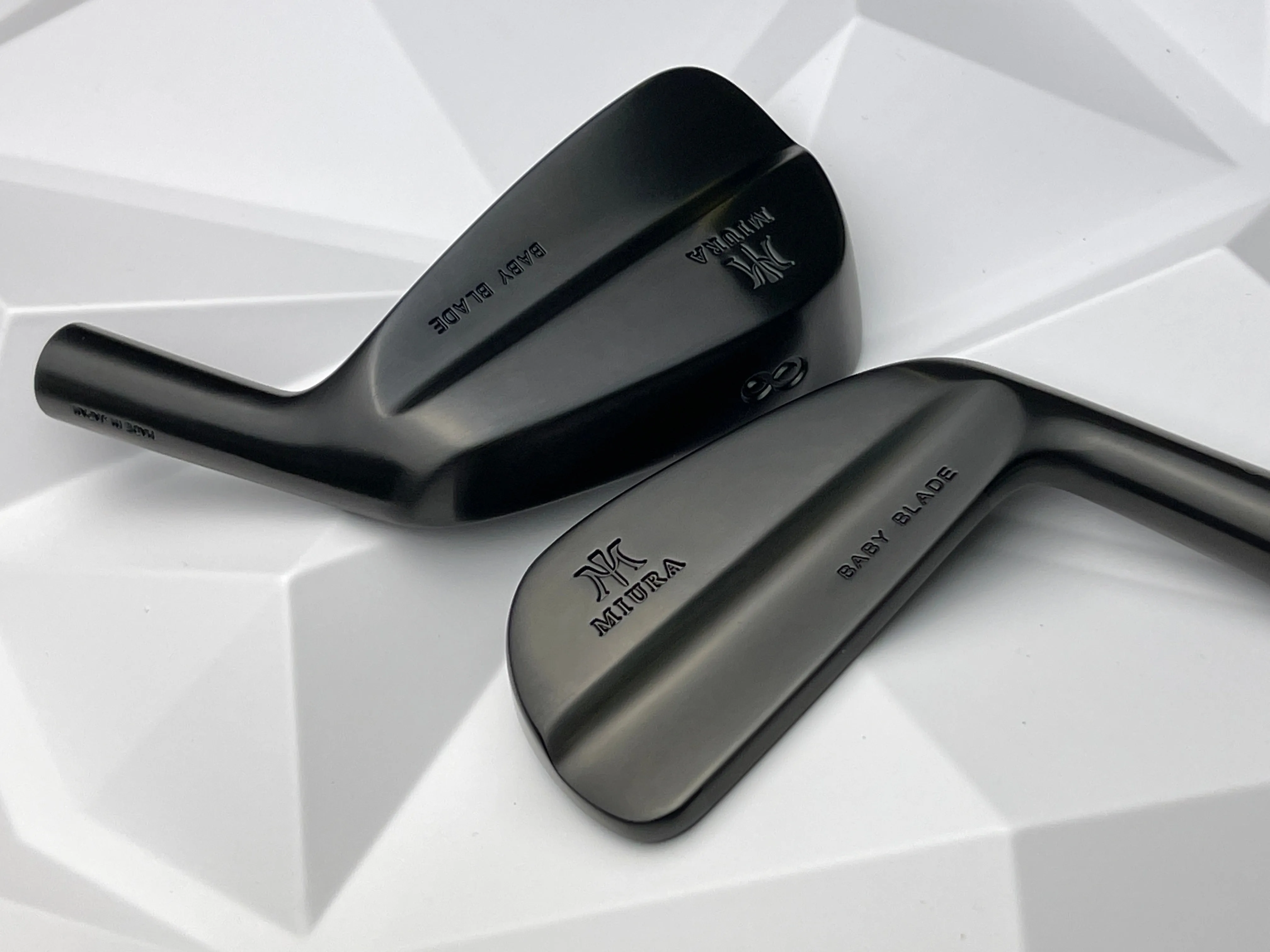 Miura Golf Irons Baby Blades Black Boron 2.0