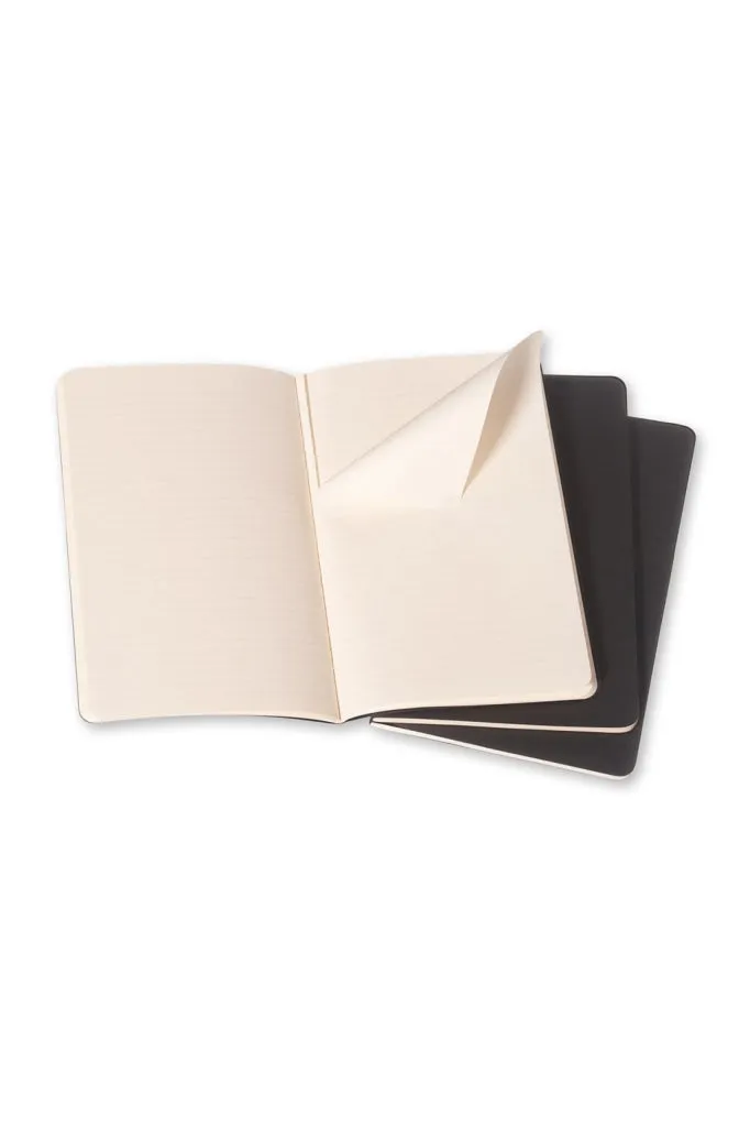 Moleskine - Cahier Notebook - Set Of 3 - Pocket