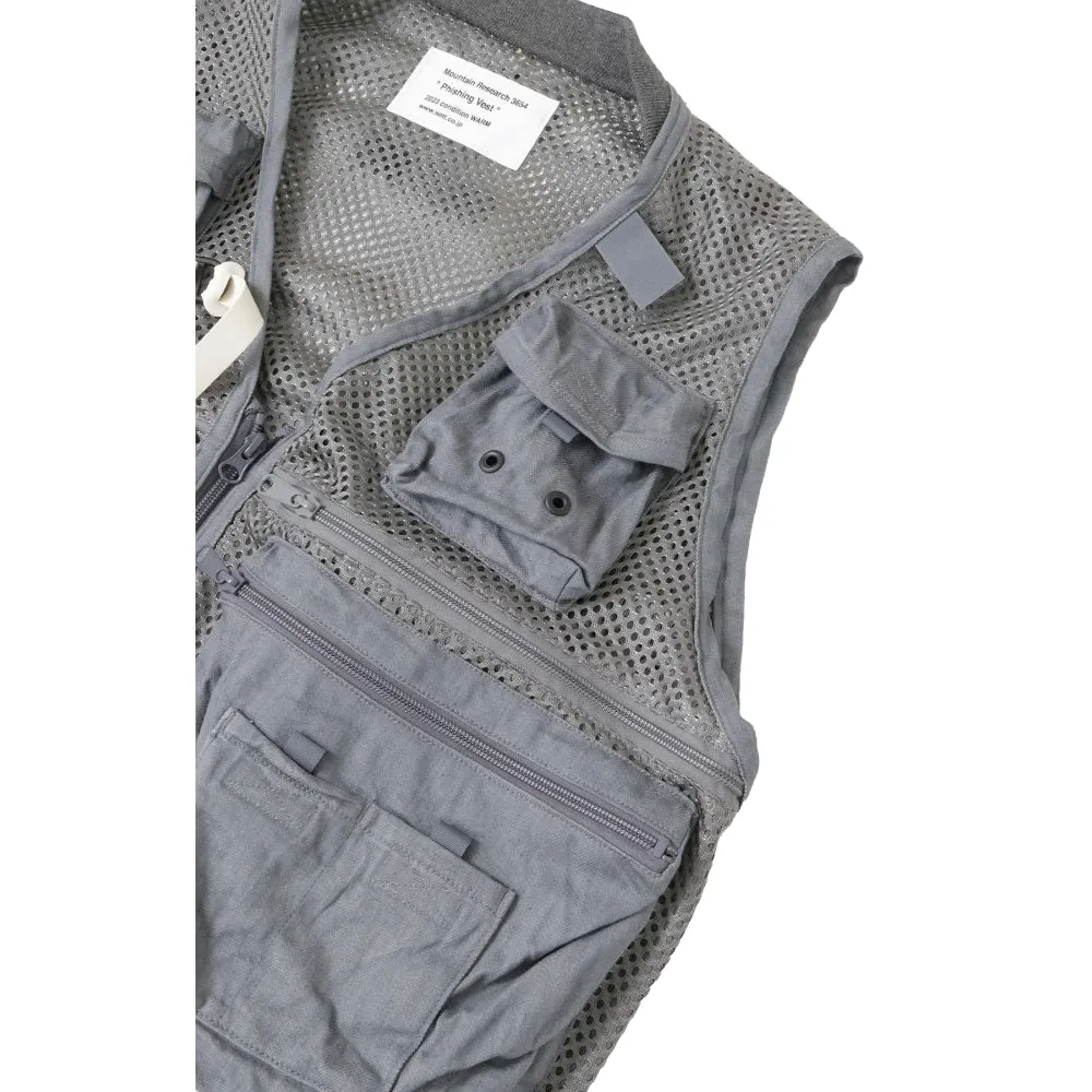 MOUNTAIN RESEARCH PHISHING VEST-GREY