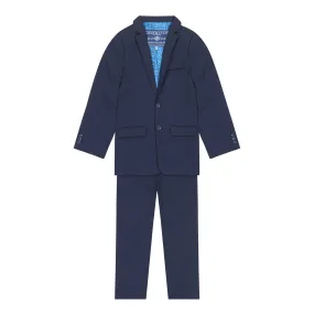 Navy Stretch Suit with Comfy-Flex Technology