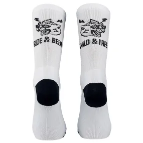 Northwave Ride & Beer Socks 2022 - White