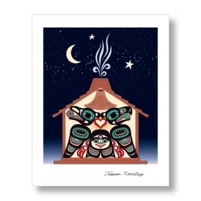 Northwest Indigenous Resilience - Limited Edition Formline Art Print