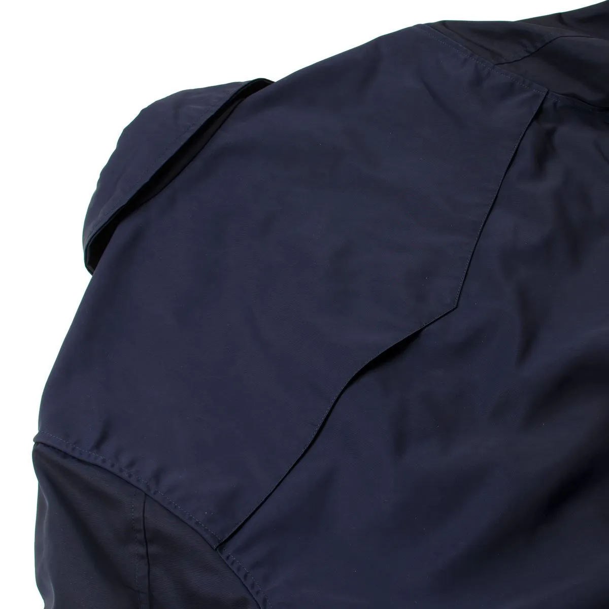 Our Legacy - Tech Half Harrington Jacket - Navy Dense Nylon