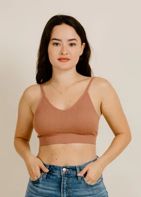 Pasha Padded Bralette - New Mauve