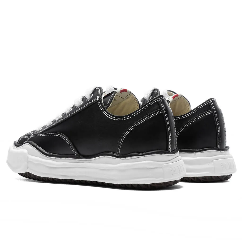 Peterson Low OG Sole Leather Sneaker - Black