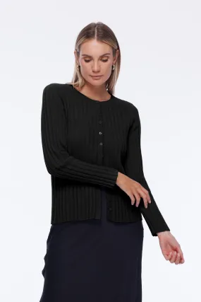 PRE-ORDER Slim Cardi - Black