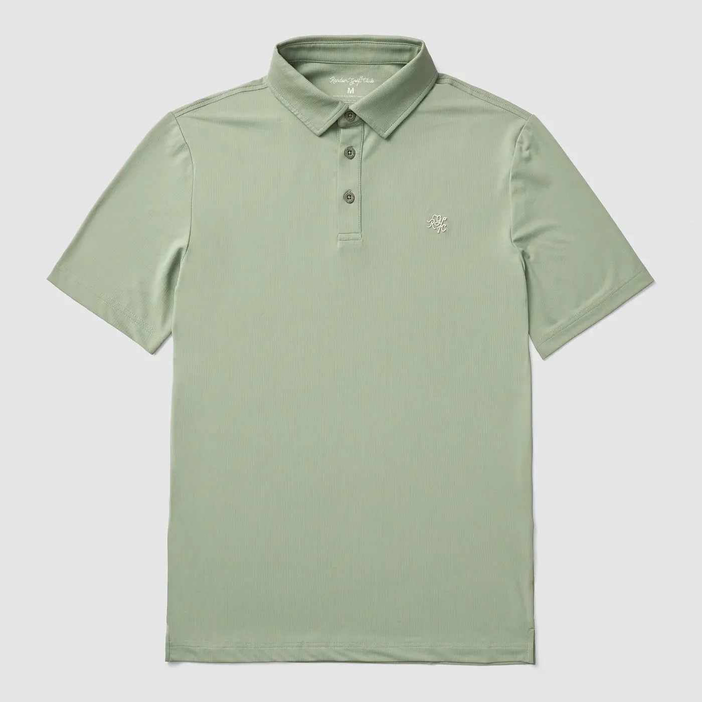 Random Golf Club Tech Polo - Moss