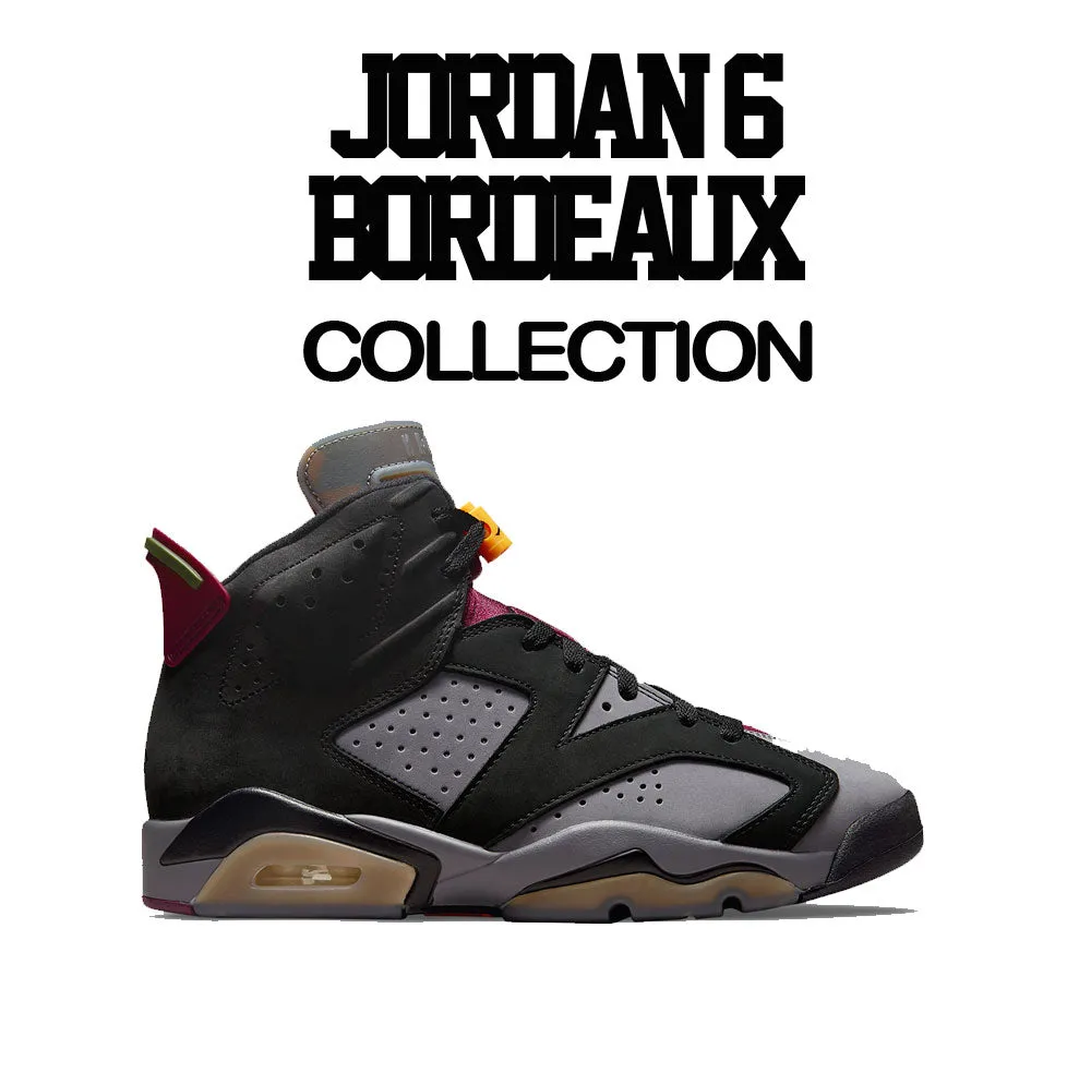 Retro 6 Bordeaux Shirt - La Retro - Black