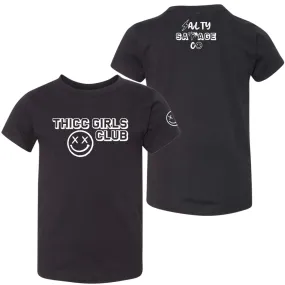 Salty Savage Girls TODDLER “THICC GIRLS CLUB” Tee