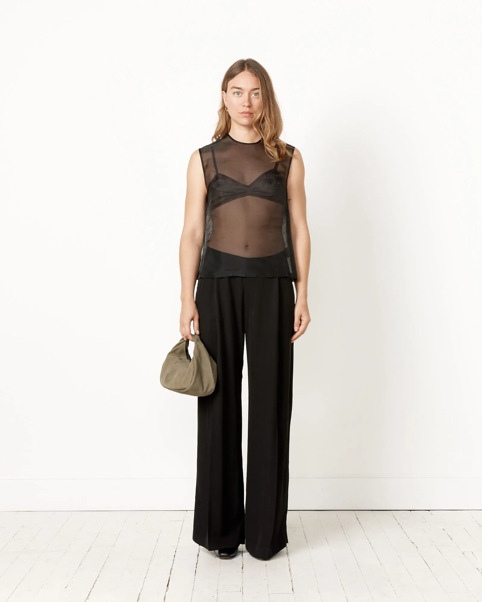 Sheer Organza Top