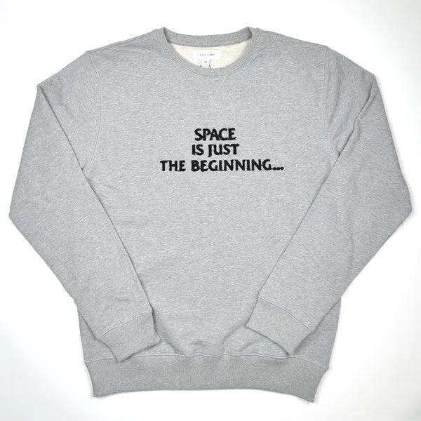 Soulland - Peci Sweatshirt with Embroidery - Grey