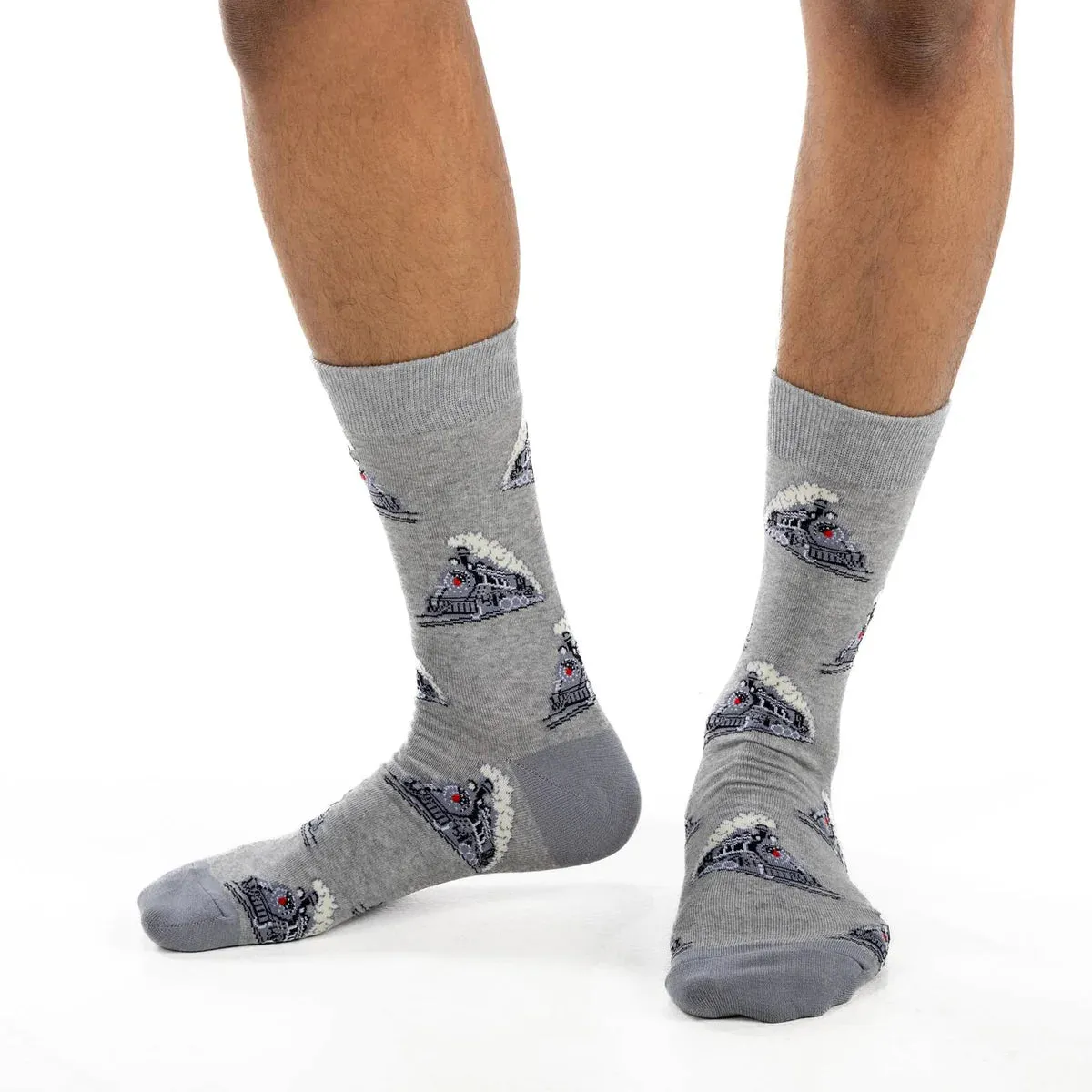 Steam Train Mens Socks