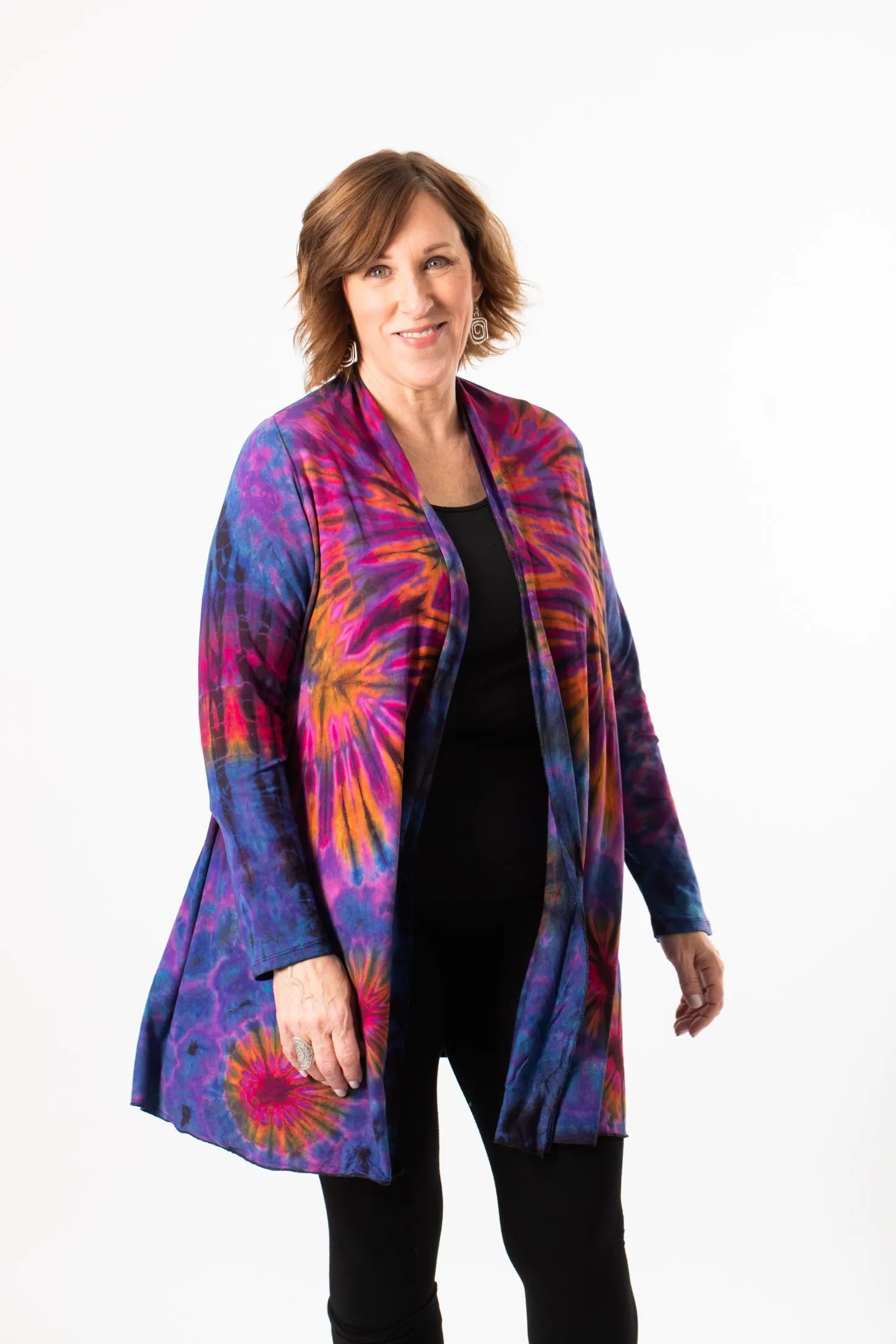 Stevie Mudmee Tie Dye Cardigan