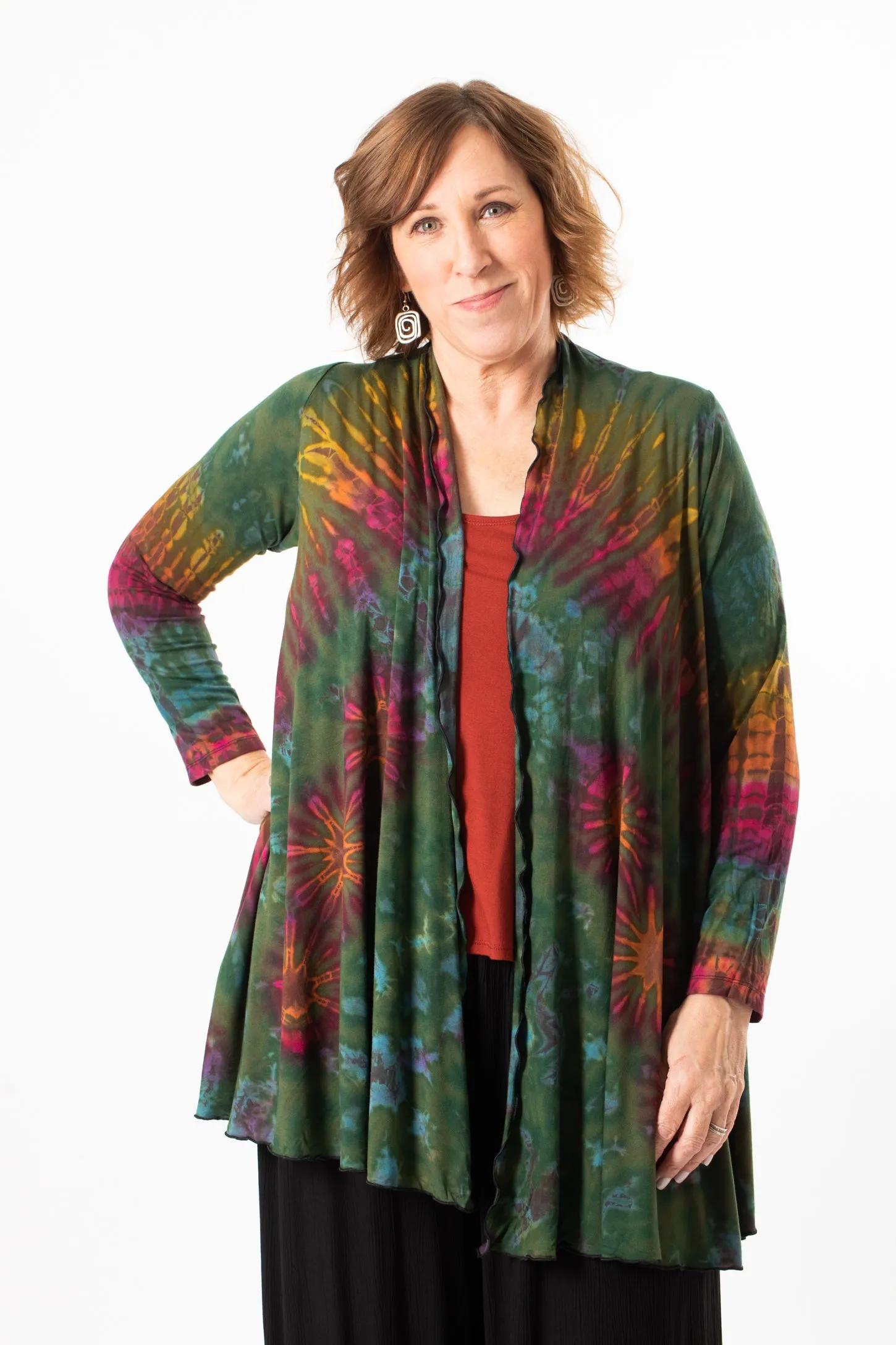 Stevie Mudmee Tie Dye Cardigan