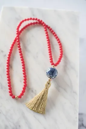 The Reid Tassel Necklace