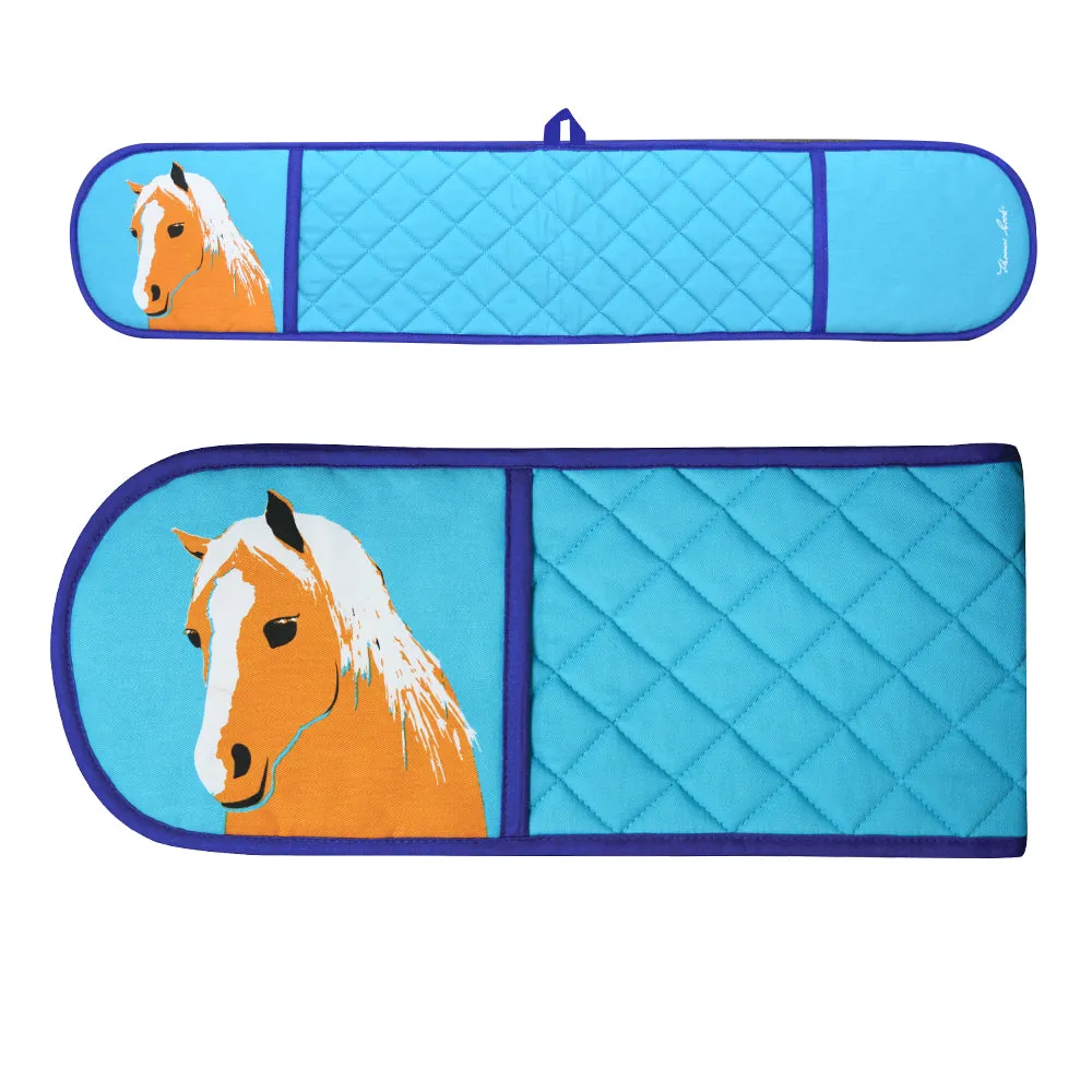 Thomas Cook Double Oven Glove Horse