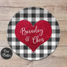 Valentine Personalized Plates