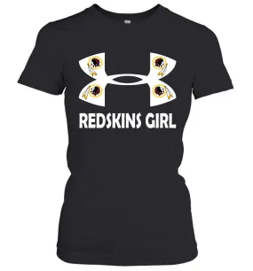 Washington Redskins Girl Under Armour Football Short Sleeve